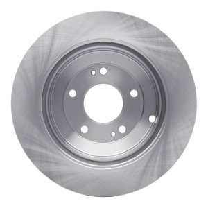 Hyundai Genesis Coupe Brake Rotor (1) - Rear - R1 Concepts - Plain - `10-`16